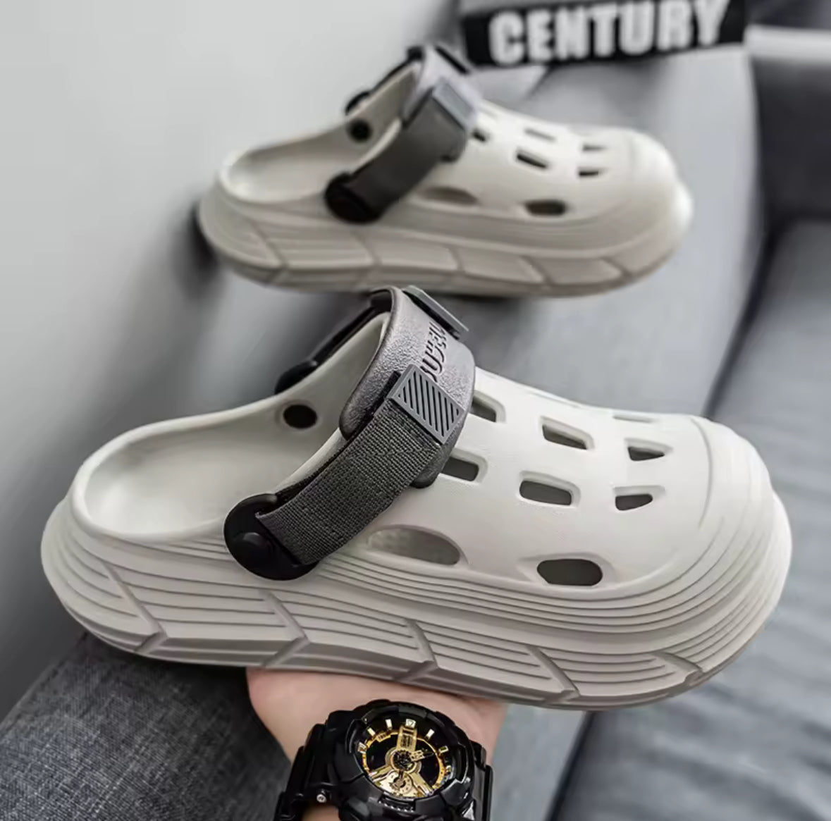 Rugged Strap Clogs