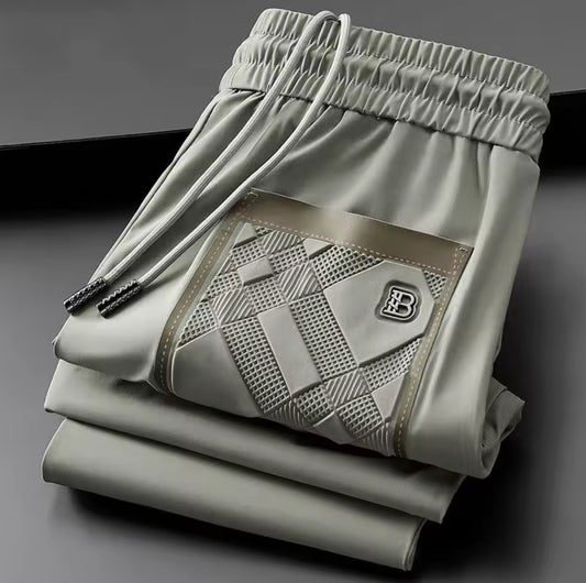 Silk Relaxed Designer Pants