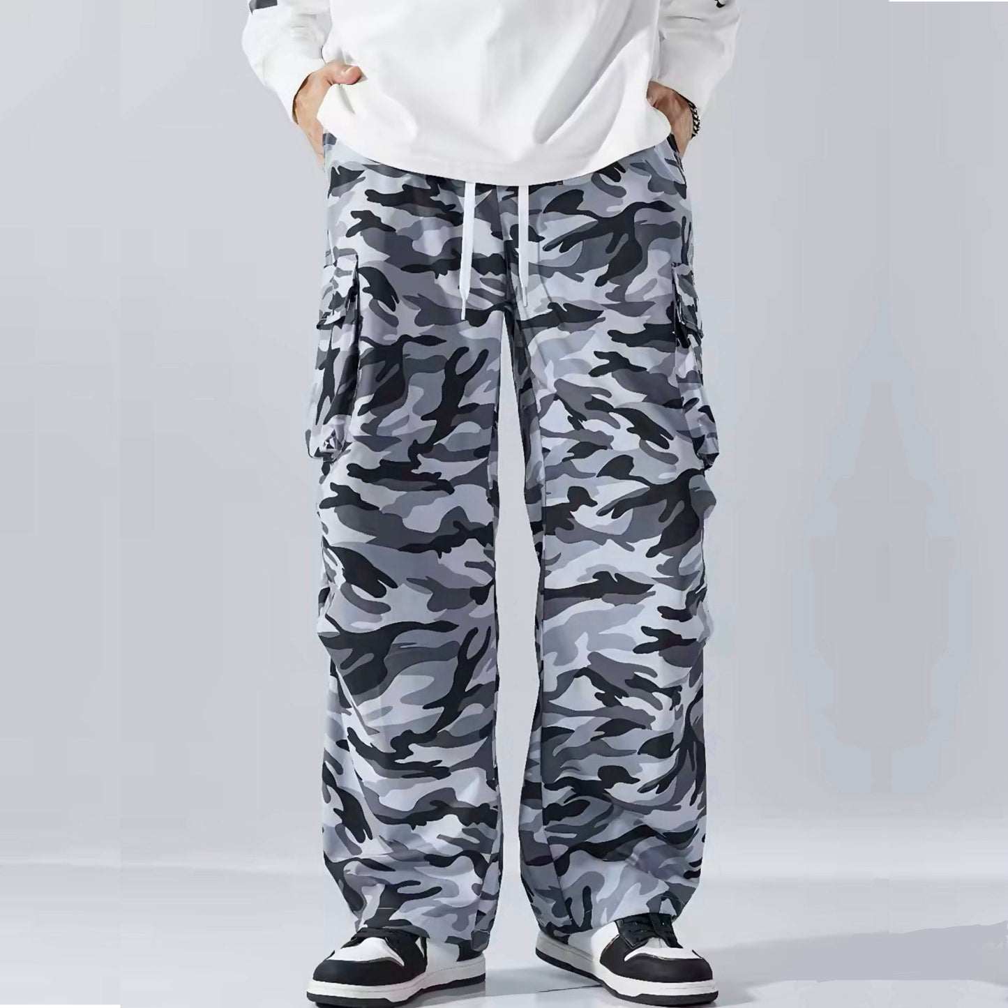 Relaxed Camo Cargos