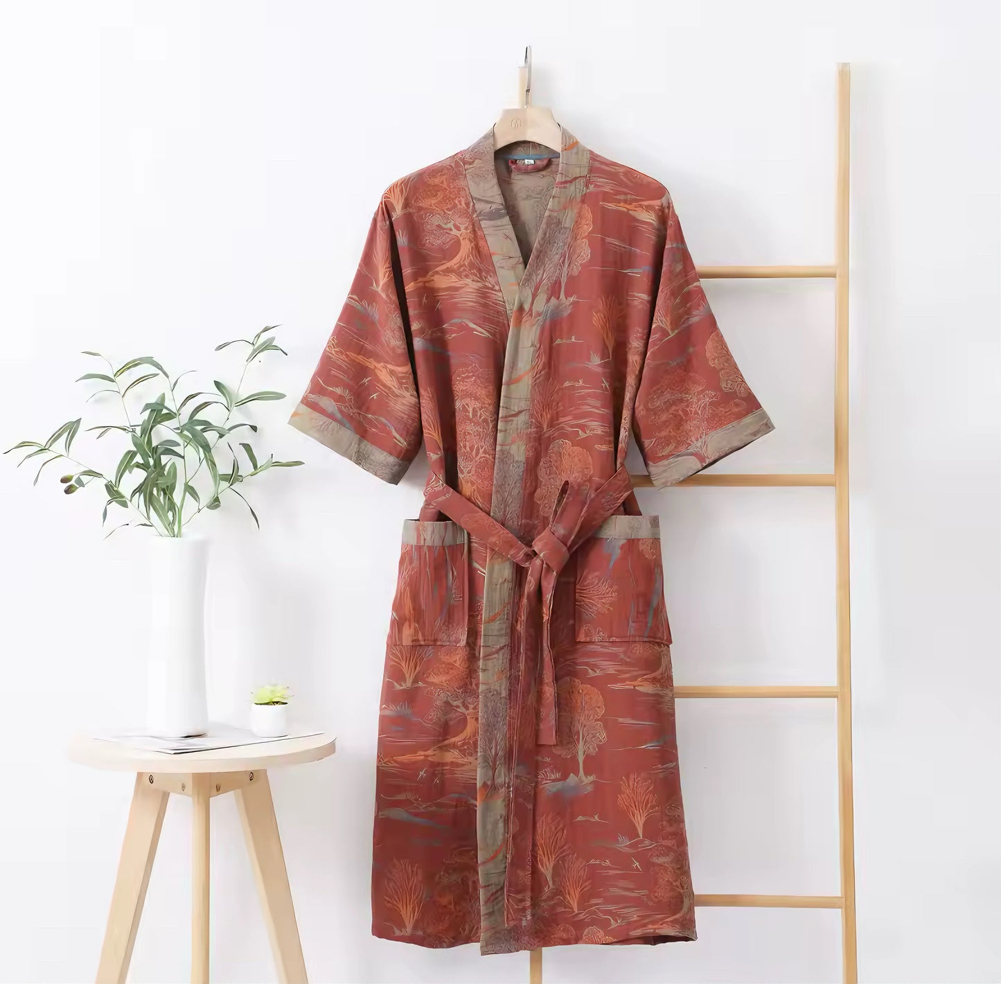 Petal Elegance Robe
