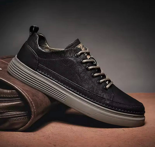 Jeans Leather Sneakers