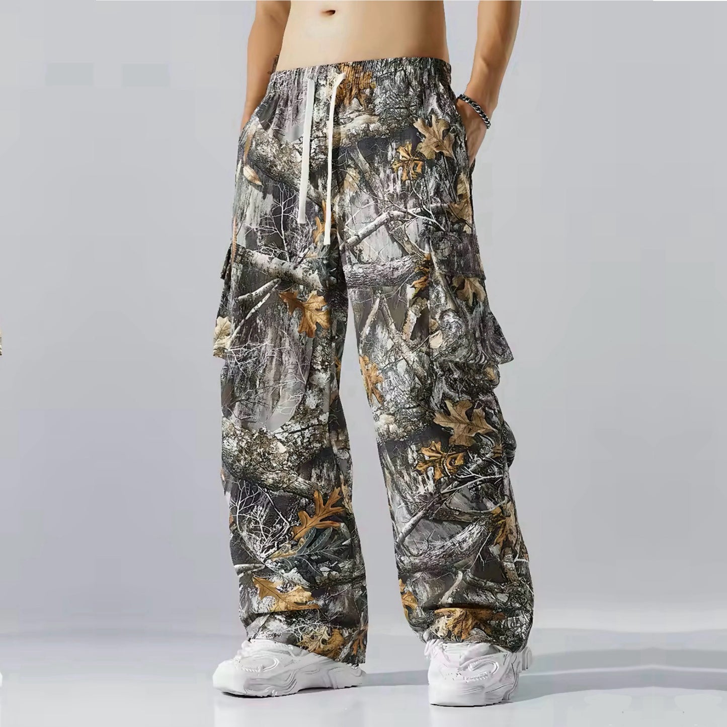 Relaxed Camo Cargos